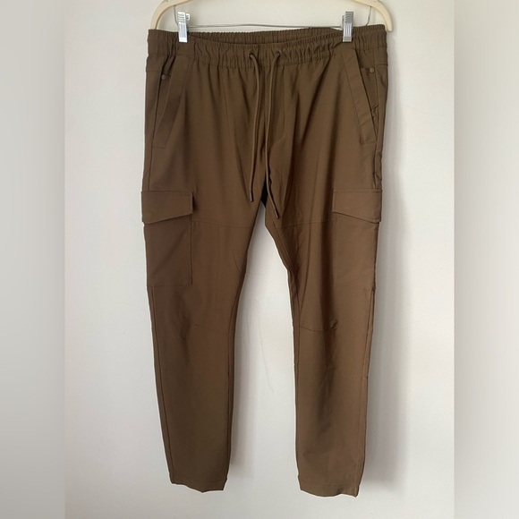 Stone Falcon Pants Men's Large Brown Cargo Pant - Picture 1 of 8
